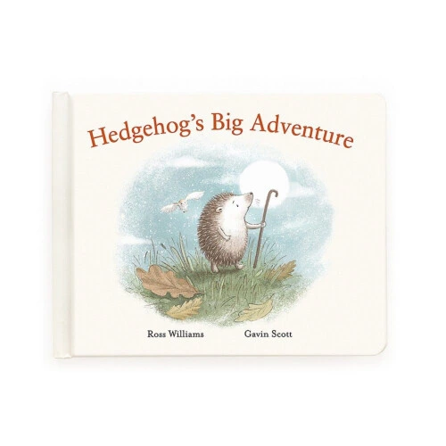 Jellycat Hedgehog's Big Adventure Book