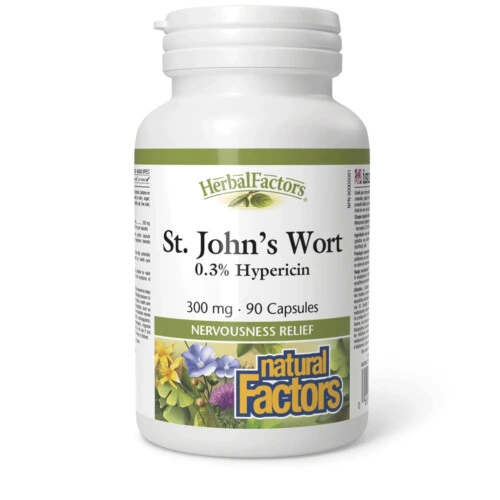 Natural Factors St John Wort Extract 300MG 90 Capsules