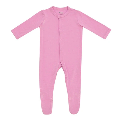 Kyte Baby Footie in Bubblegum 3-6 months