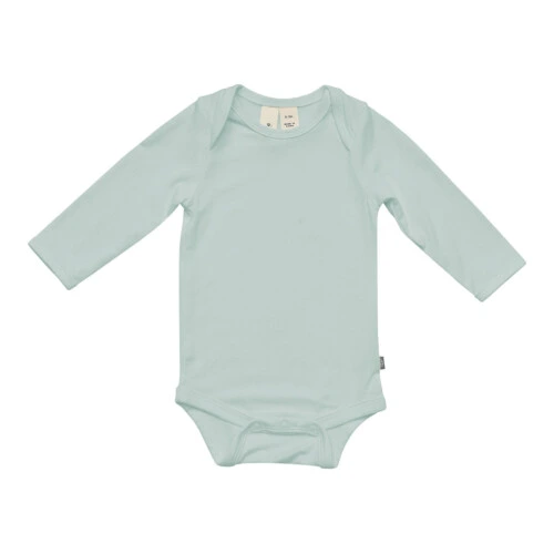 Kyte Baby Long Sleeve Bodysuit in Sage - Sage  0-3 months