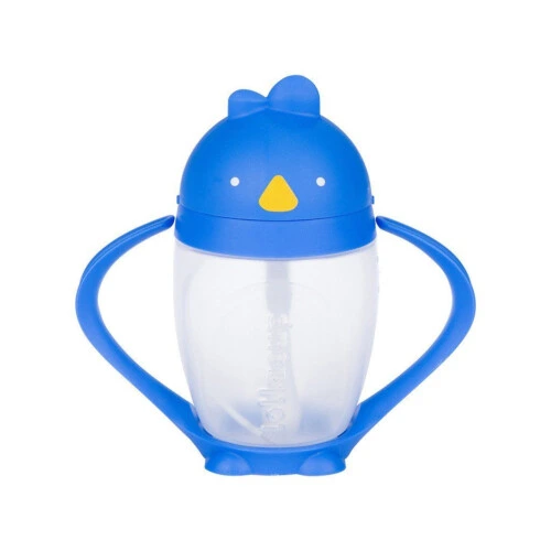 Lollaland Lollacup Straw Cup Brave Blue 10oz 296ml