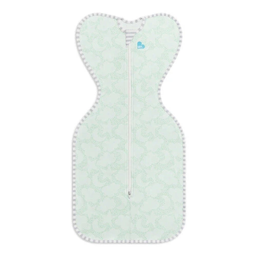 Love To Dream Swaddle UP Organic Celestial Dot Mint - Small 1.0 Tog