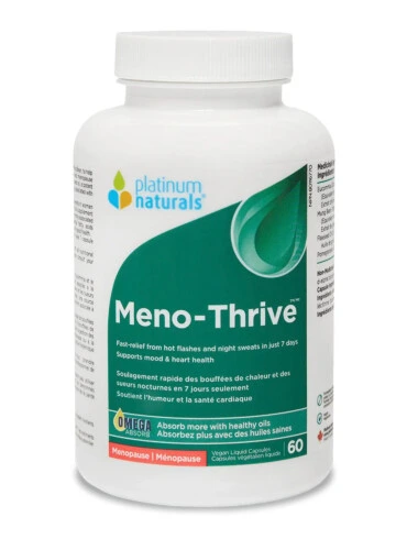 Platinum Naturals Meno-Thrive 60 Vegan Liquid Capsules