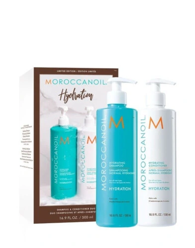 Moroccan Hydrate Shampoo & Conditioner Duo 500ml (value$110)