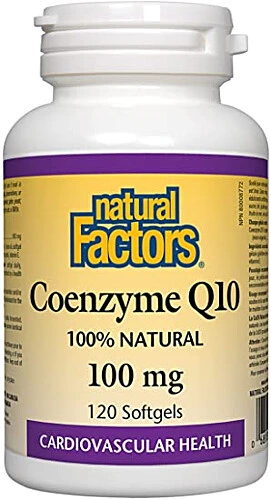 Natural Factors Coenzyme Q10 200mg 120Softgels