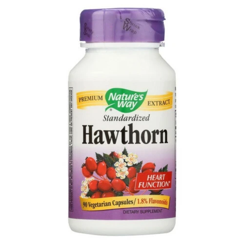 Nature's Way Hawthorn Berries 510mg 100 Capsules