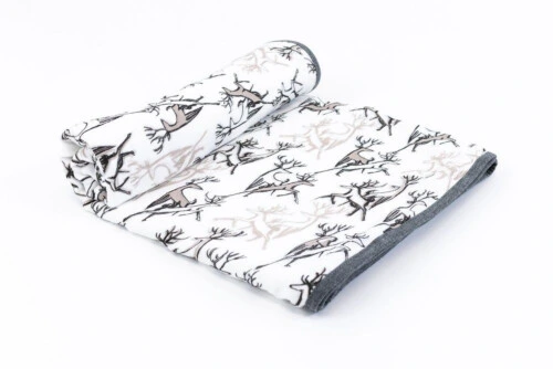 Nest Designs 4 layer Bamboo Nesting Toddler Blanket - Dear Oh Deer
