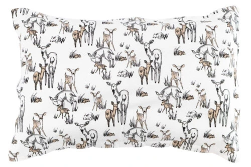Nest Designs Organic Cotton Toddler Pillowcase (Medium) - Mama Deerest