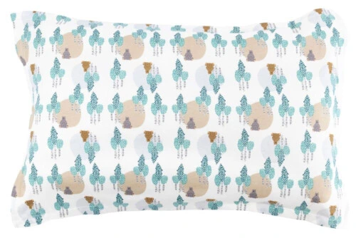 Nest Designs Organic Cotton Toddler Pillowcase (Medium) - Where's The Bear