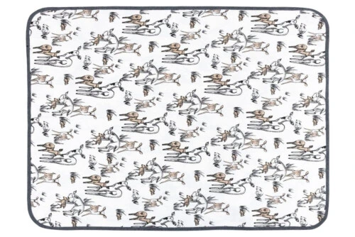Nest Designs Organic Cotton Waterproof Change Pad (Small) - Deers