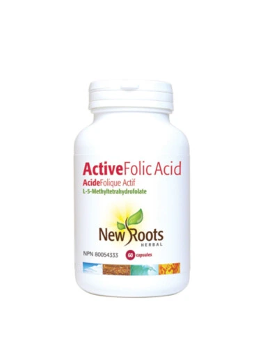 New Roots Active Folate Acid 60 Vcaps