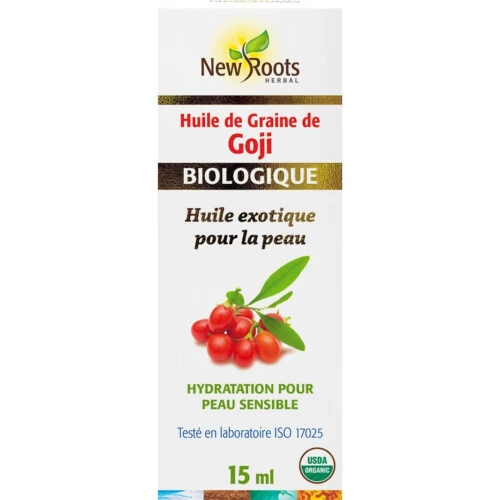 New Roots Herbal Certified Organic Goji Seed Oil 15 ml @2024