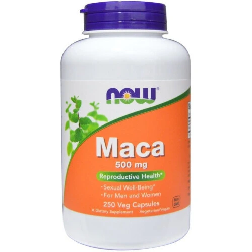 NOW Foods Maca 500 Mg 250 Capsules