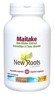 New Roots Maitake 400mg 60 Veg Capsules @