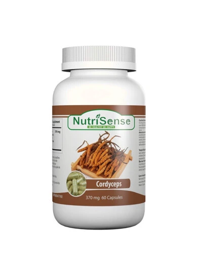 Nutrisense Cordyceps 370mg 60Capsules