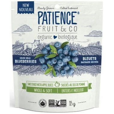 Patience Fruit & Co. Organic Dried Blueberries 85g