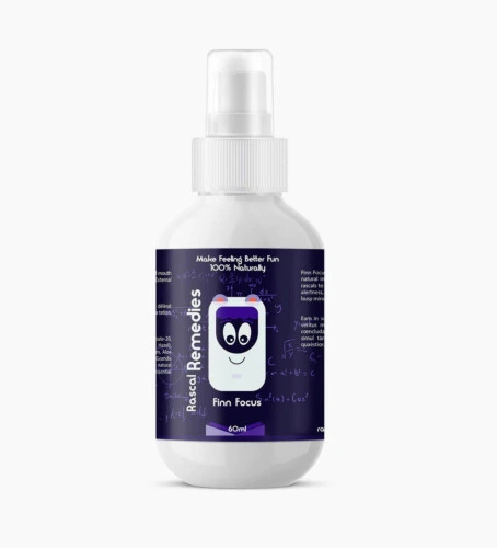 Rascal Remedies Finn Focus Alertness Body Mist for Kids - Study Mist 60ml