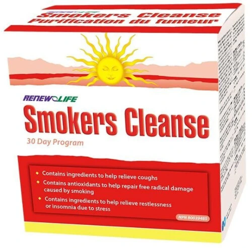Renew Life Smokers Cleanse 30 Day Program*****Discontinued