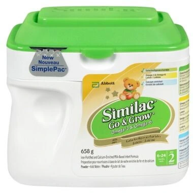 Similac Go & Grow Powder Formula With Omega 3 & Omega 6 6-24Months 658g