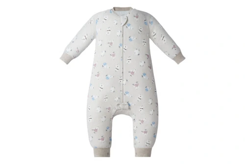 Nest Designs Organic Cotton Long Sleeve Footed Sleep Bag 1.0 TOG - Winter Skate 2.5T-4T