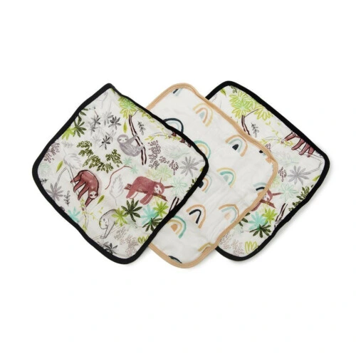 Loulou Lollipop Washcloth Set Sloth