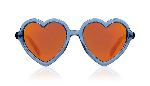 Sons + Daughters Sunglasses Lola Blue Jelly with Mirror