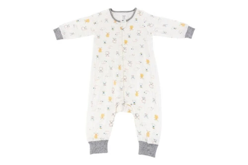 Nest Design Bamboo Pima Long Sleeve Sleep Suit 0.6 TOG - Ox-Standing! 4T-6T