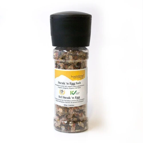 Heartfelt Living Himalayan Steak'n Egg Salt Grinder 160g