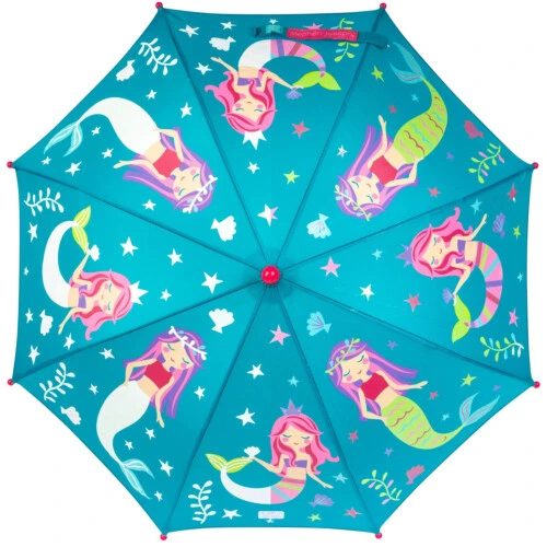 Stephen Joseph Changing Umbrella - Blue Mermaid Color