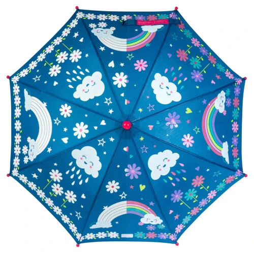 Stephen Joseph Changing Umbrella - Blue Rainbow Color