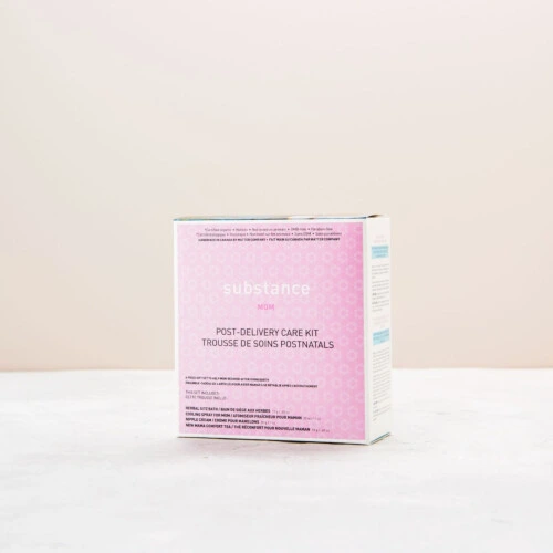 Substance Mom Post-Delivery Care Kit 4 Piece Set