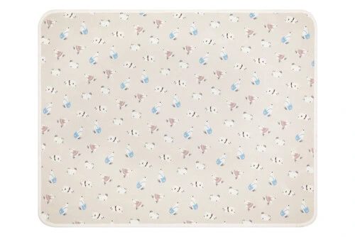 Nest Designs Organic Cotton Waterproof Change Pad (Small) - Polar Bear