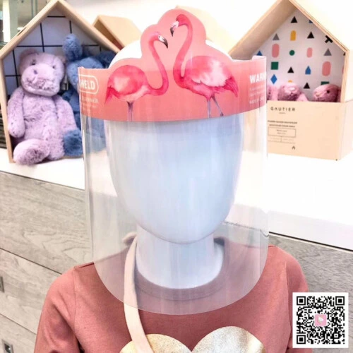 Face Shield - Flamingo