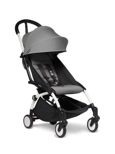 BABYZEN™ YOYO² Stroller Bundle (frame + color pack) - White with Grey