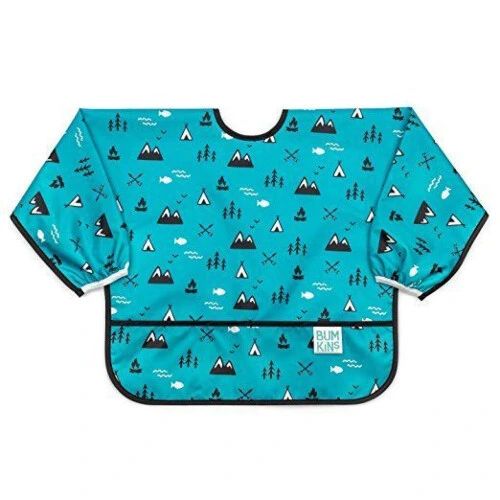 Bumkins Sleeved Bib - Outdoors