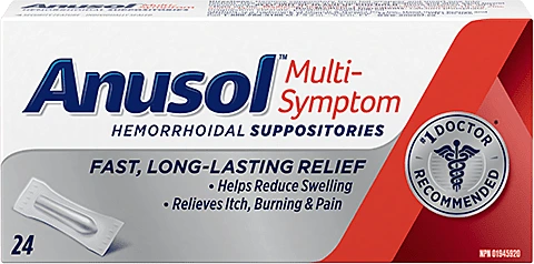 Anusol Multi-Symptom 24Suppositories