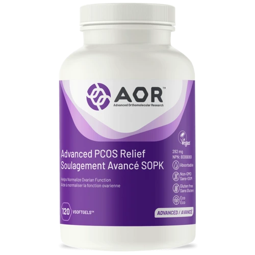 AOR Advanced PCOS Relief 282mg 120 Capsules