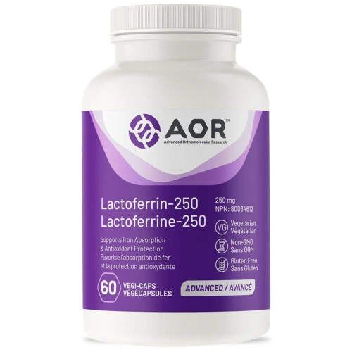 AOR Lactoferrin-250 60 Veg Capsules @