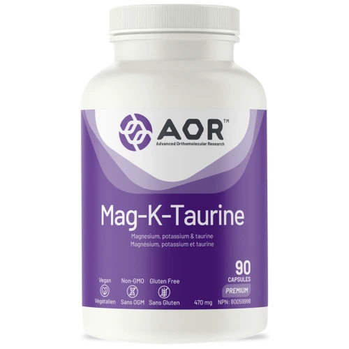 AOR Mag-K-Taurine 90 VegiCaps