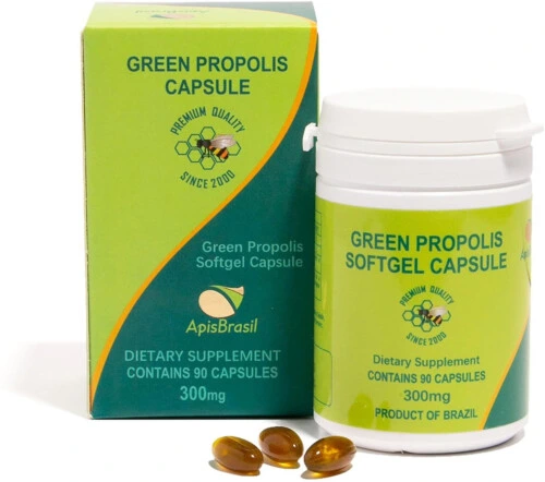 Apis-Brasil Green Propolis 300mg 90Capsules