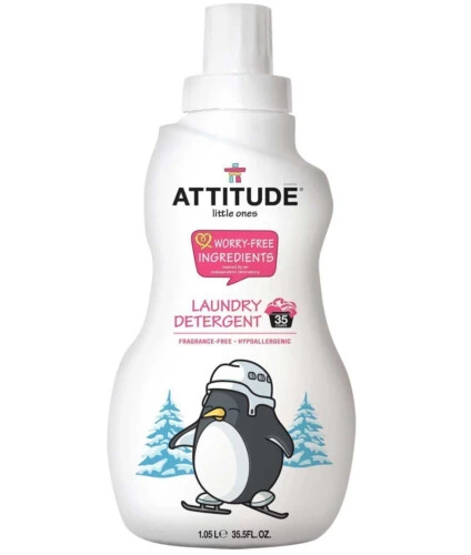 Attitude Laundry Detergent Fragrance Free 1.05L