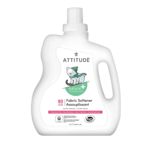 Attitude Nature+ Little Ones Fabric Softener Fragrance Free 2L
