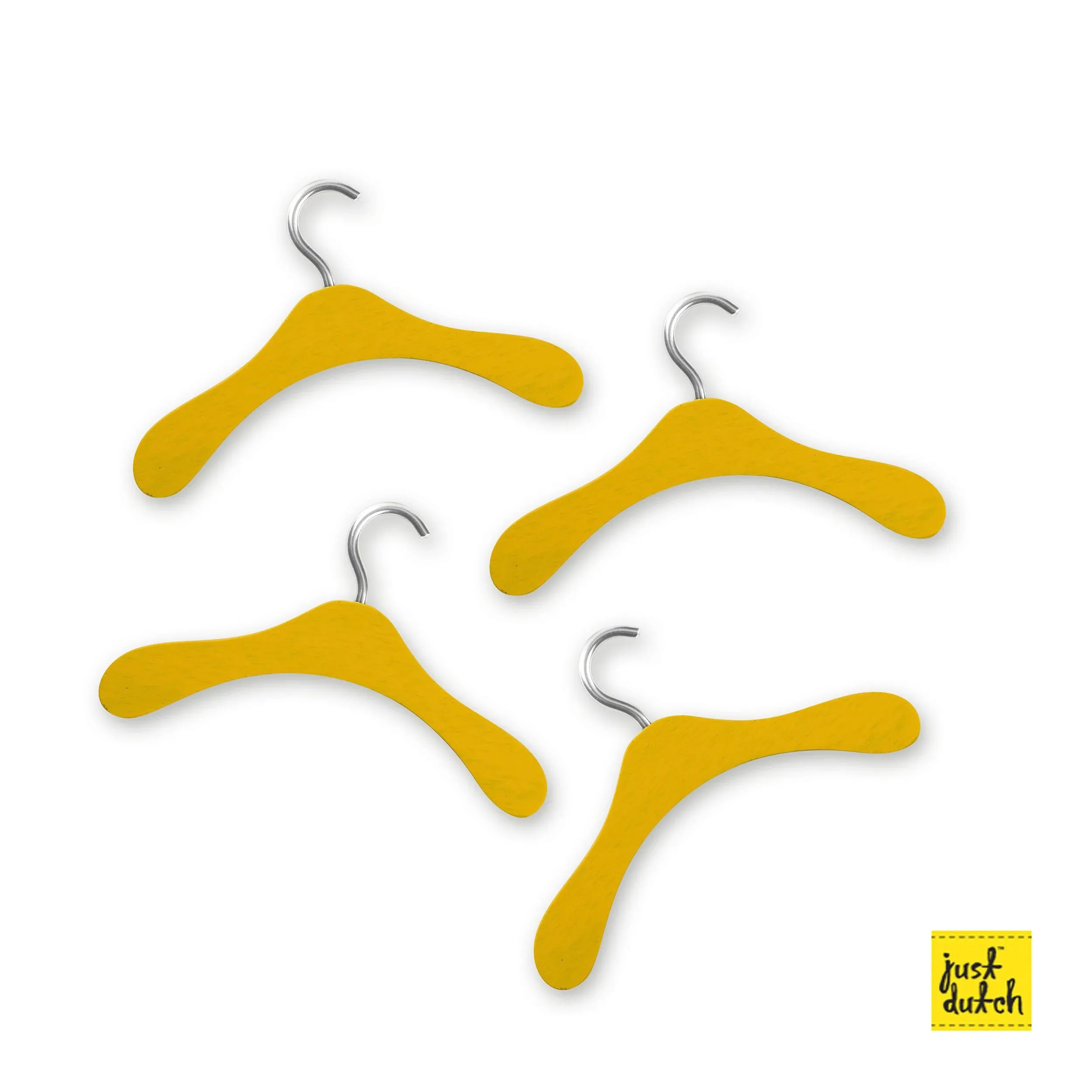 Just Dutch Miffy Handmade 4 Hangers for Wardrobe
