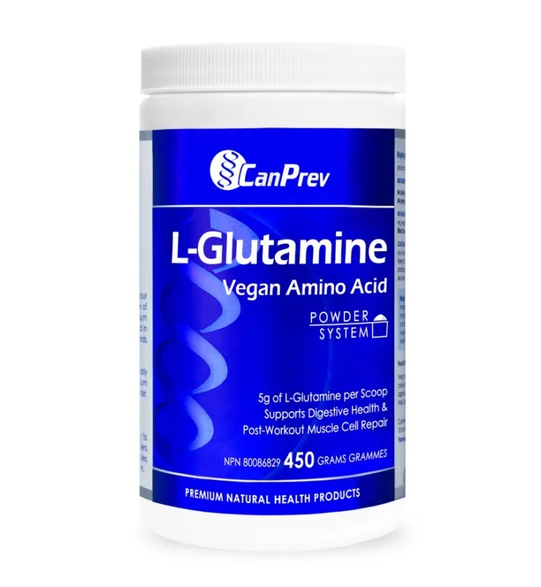 CanPrev L-Glutamine Vegan Amino Acid 450g Powder  @