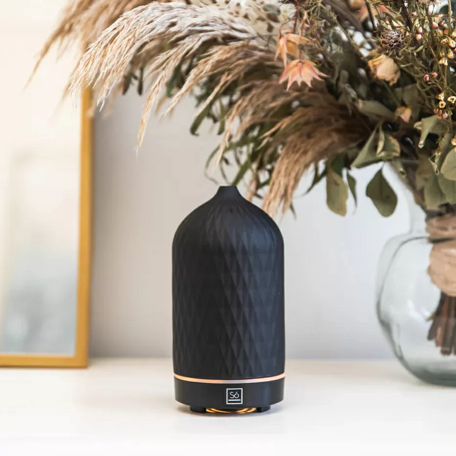 So Luxury Essential - Ultrasonic Ceramic Diffuser - Black