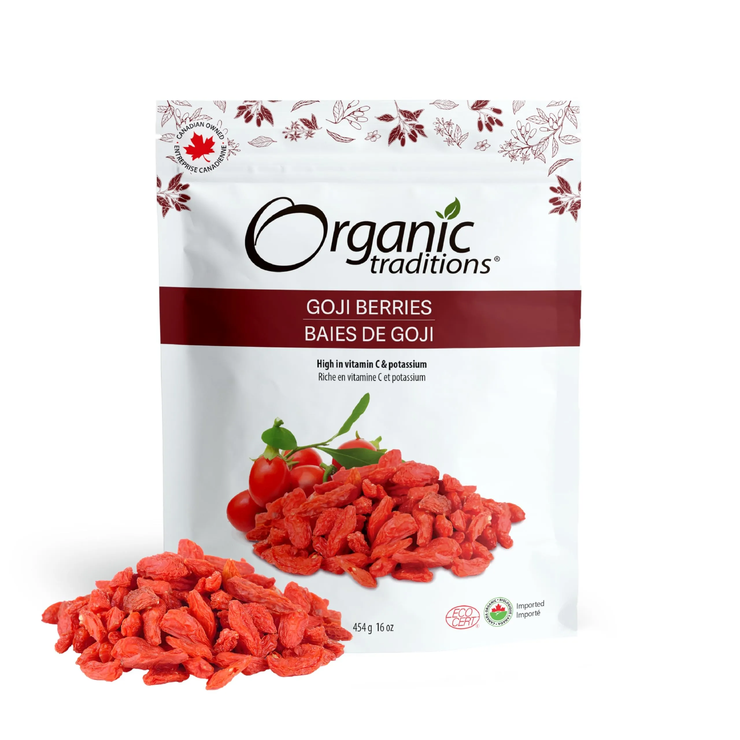 Organic Traditions Goji Berries 454g