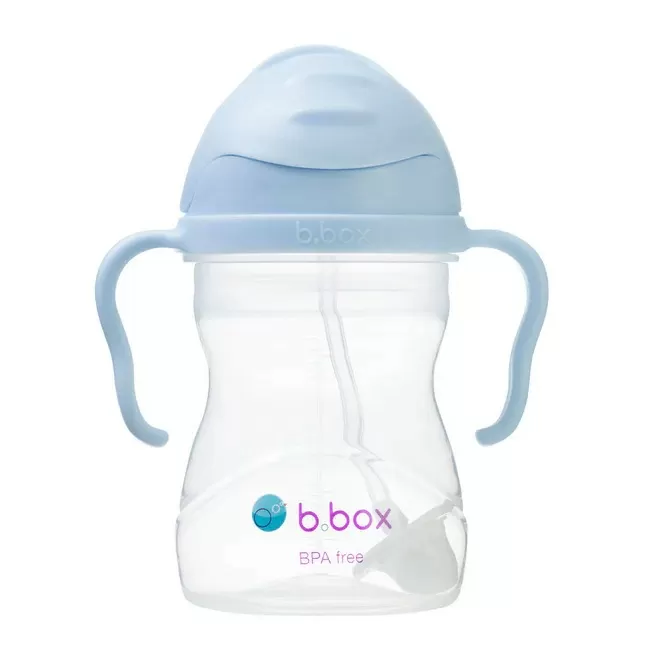 b.box Gelato Sippy Straw Cup 6m+ 240ml - Bubblegum