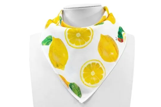 Nest Designs Bamboo Baby Bandana Bib - Eric Carle Lemon Squeezy