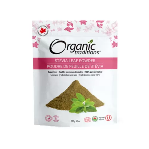 Organic Traditions Stevia Leaf Powder 100g