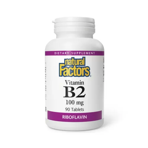 Natural Factors Vitamin B2 Riboflavin 100MG 90 Tablets @